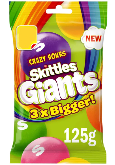 Skittles Crazy Sours 125g