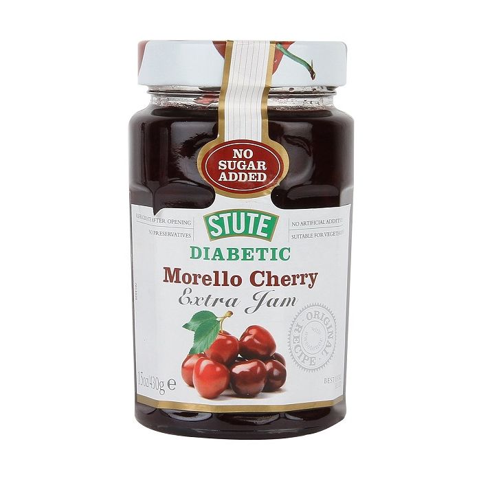 Stute Diabetic No Added Sugar Morrello Cherry Jam
