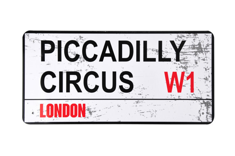 Tin Street Name Plaque – Piccadilly Circus
