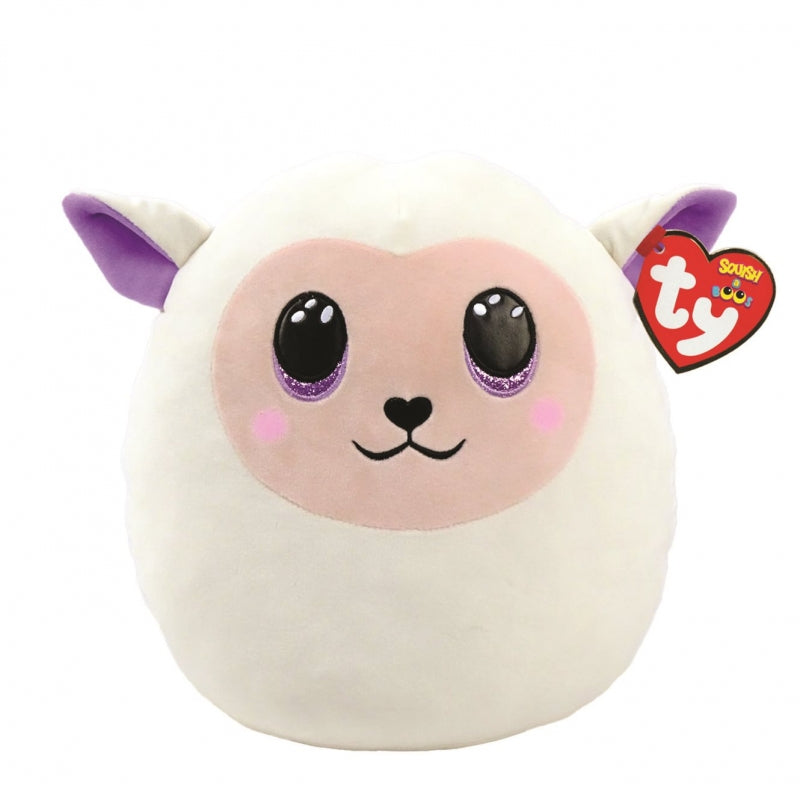 TY SQUISH-A-BOO 10″ – FLUFFY LAMB