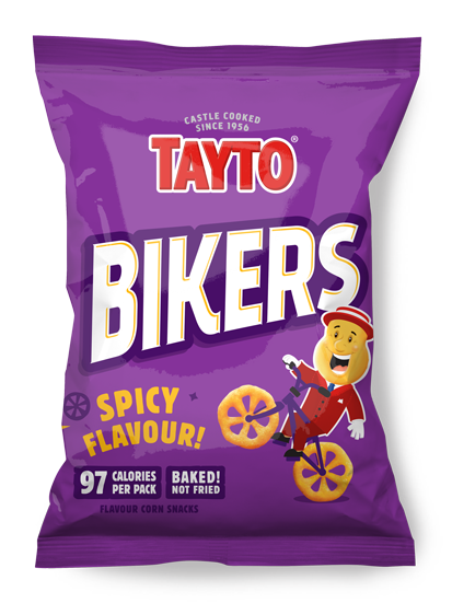 Tayto Spicy Flavored Bikers 30g coming soon