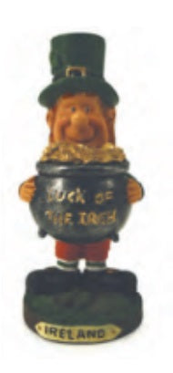 The Wee Folk Leprechaun Holding Pot of Gold