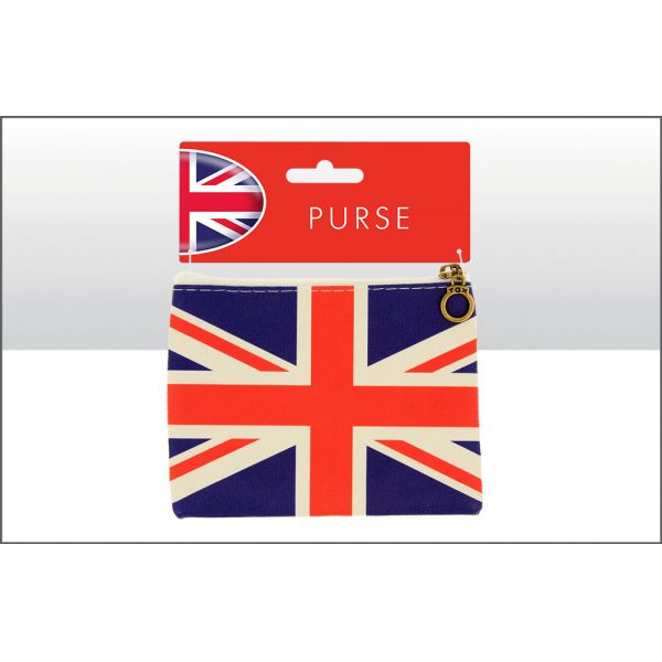 Union Jack Zip Purse