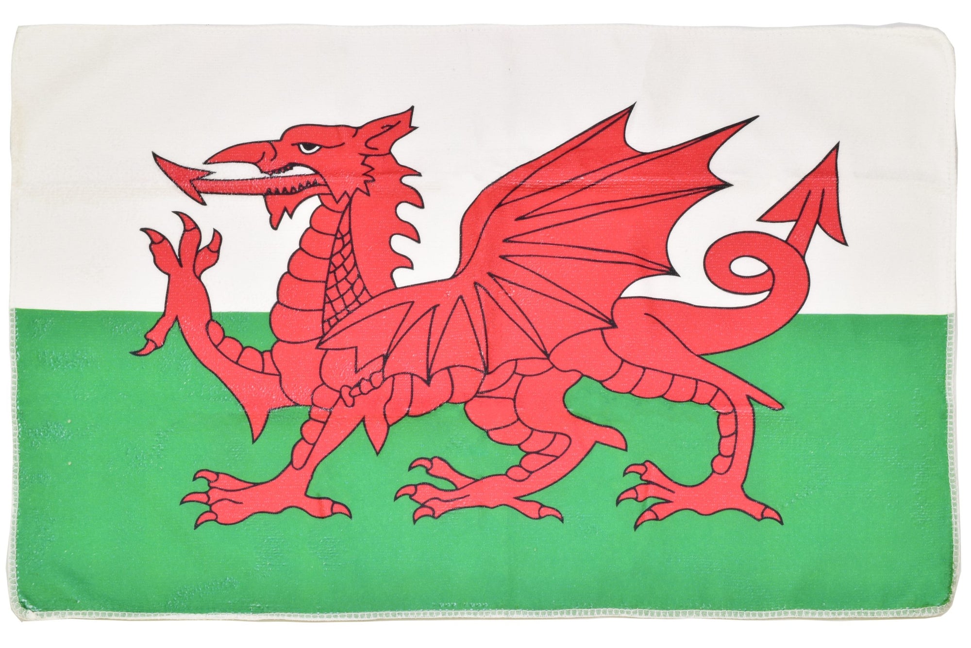 WALES FLAG ECONOMY TEATOWEL