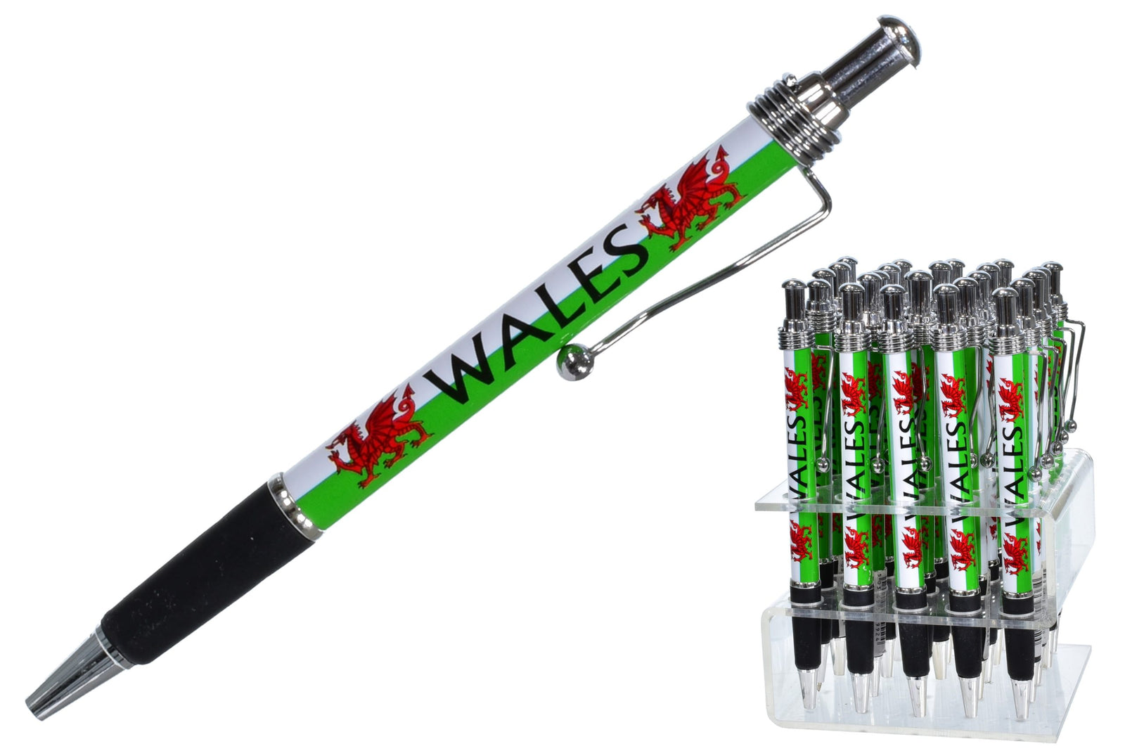 Wales Wiggle Clip Pen