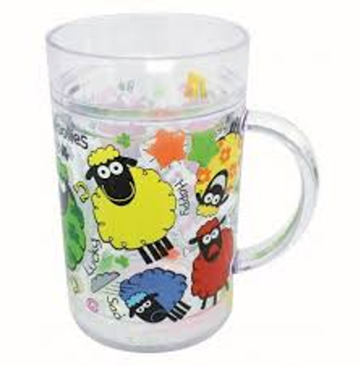 Wacky Woollies Double Wall Tumbler With Handle