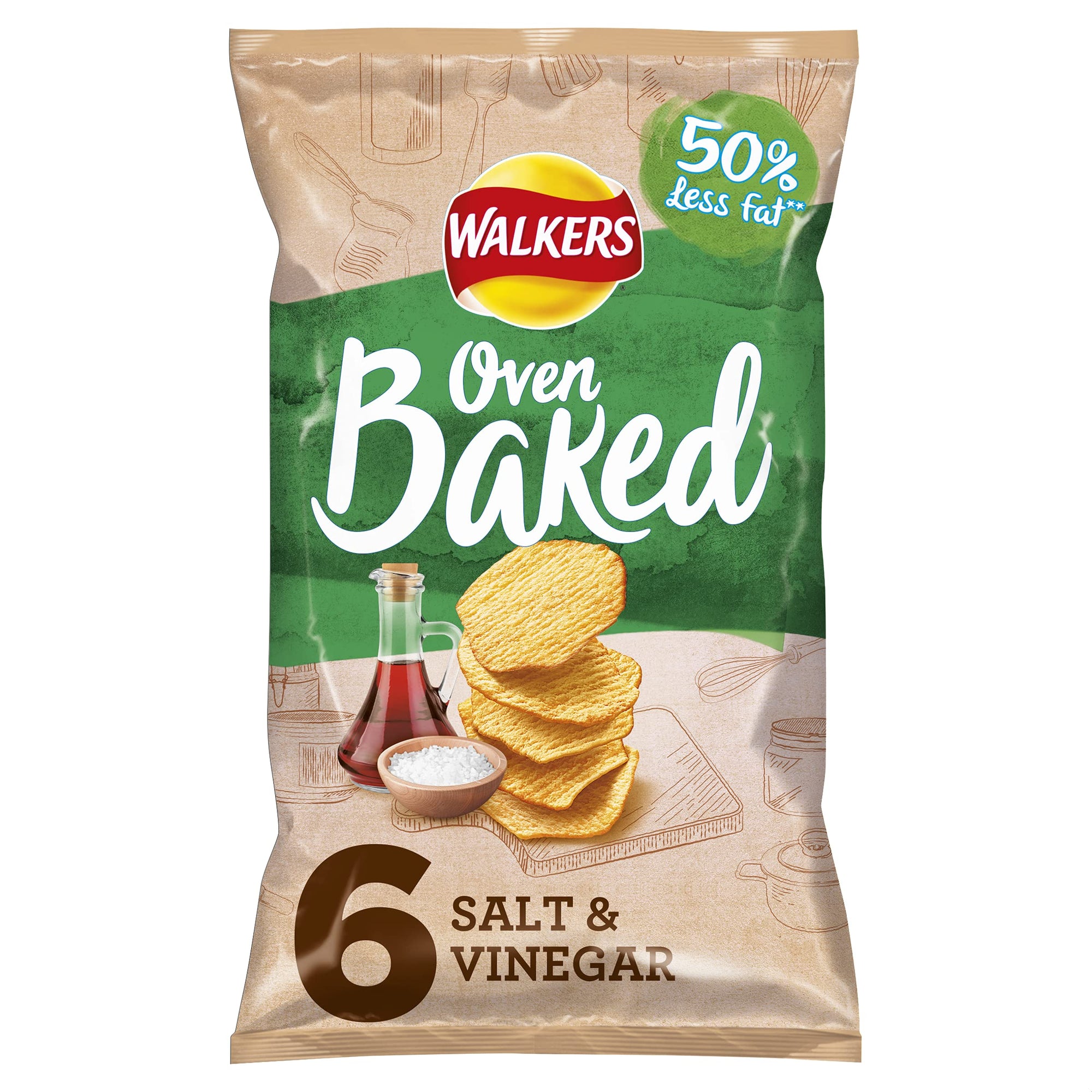 Walkers Baked Salt & Vinegar