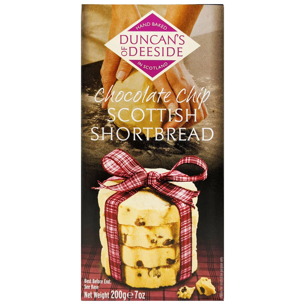 Duncans shortbread Chocolate chip 200g