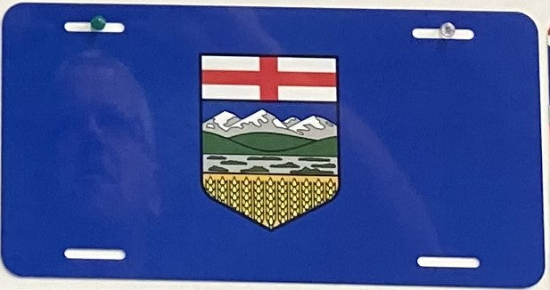Alberta Flag Design- CUSTOM LICENSE PLATES