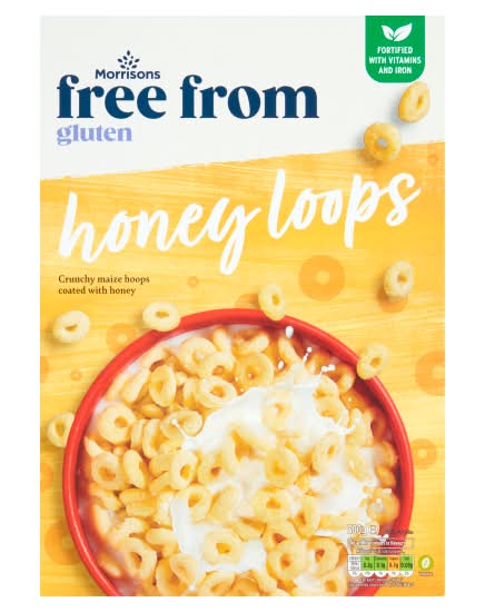 Morrisons Honey Loops 300g