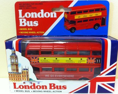 Boxed Die Cast London Bus