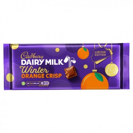 CADBURY DAIRY MILK Winter Orange Crisp 360g