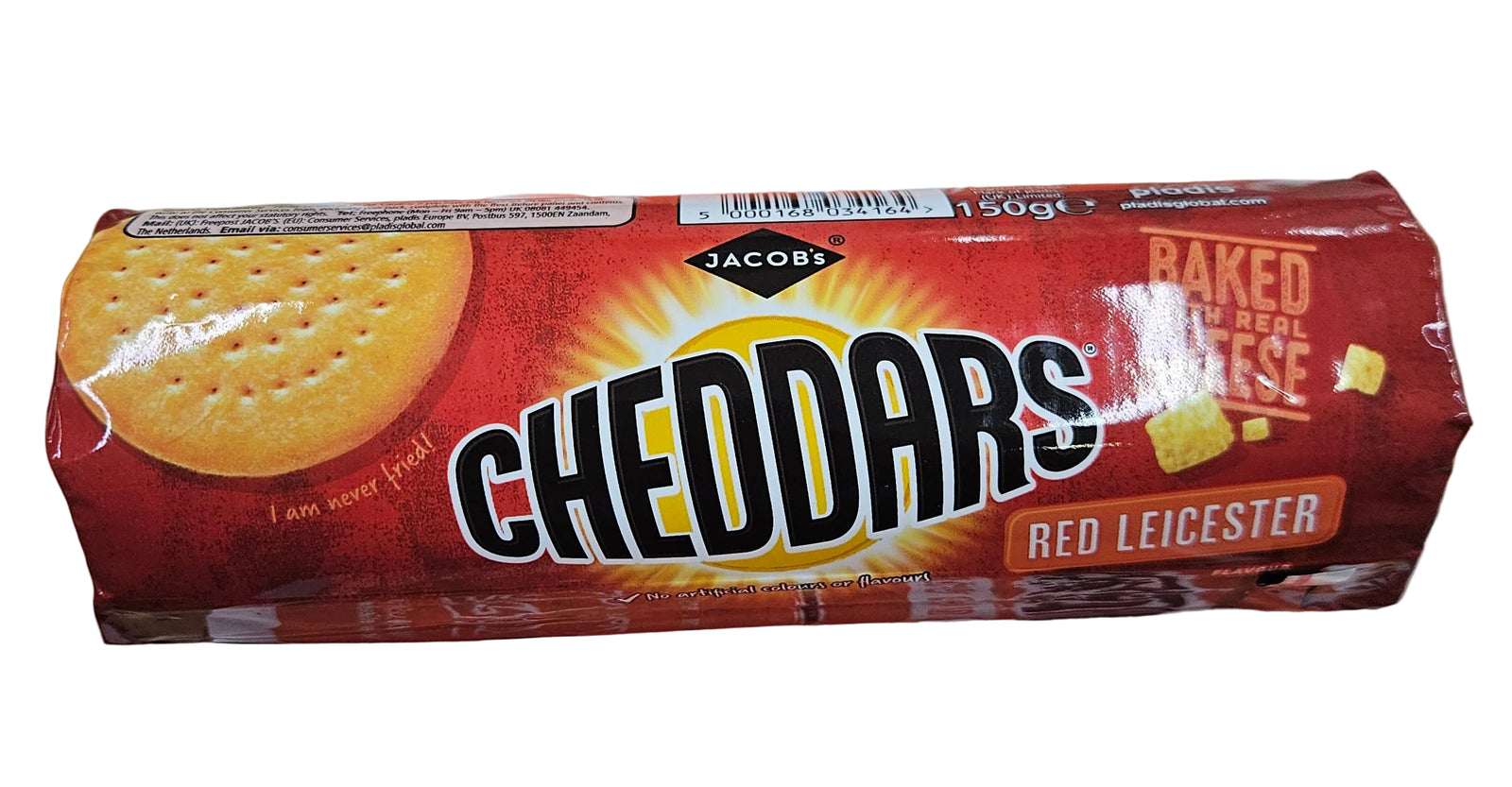 Jacbos Mini Cheddars Red Leicester 150g
