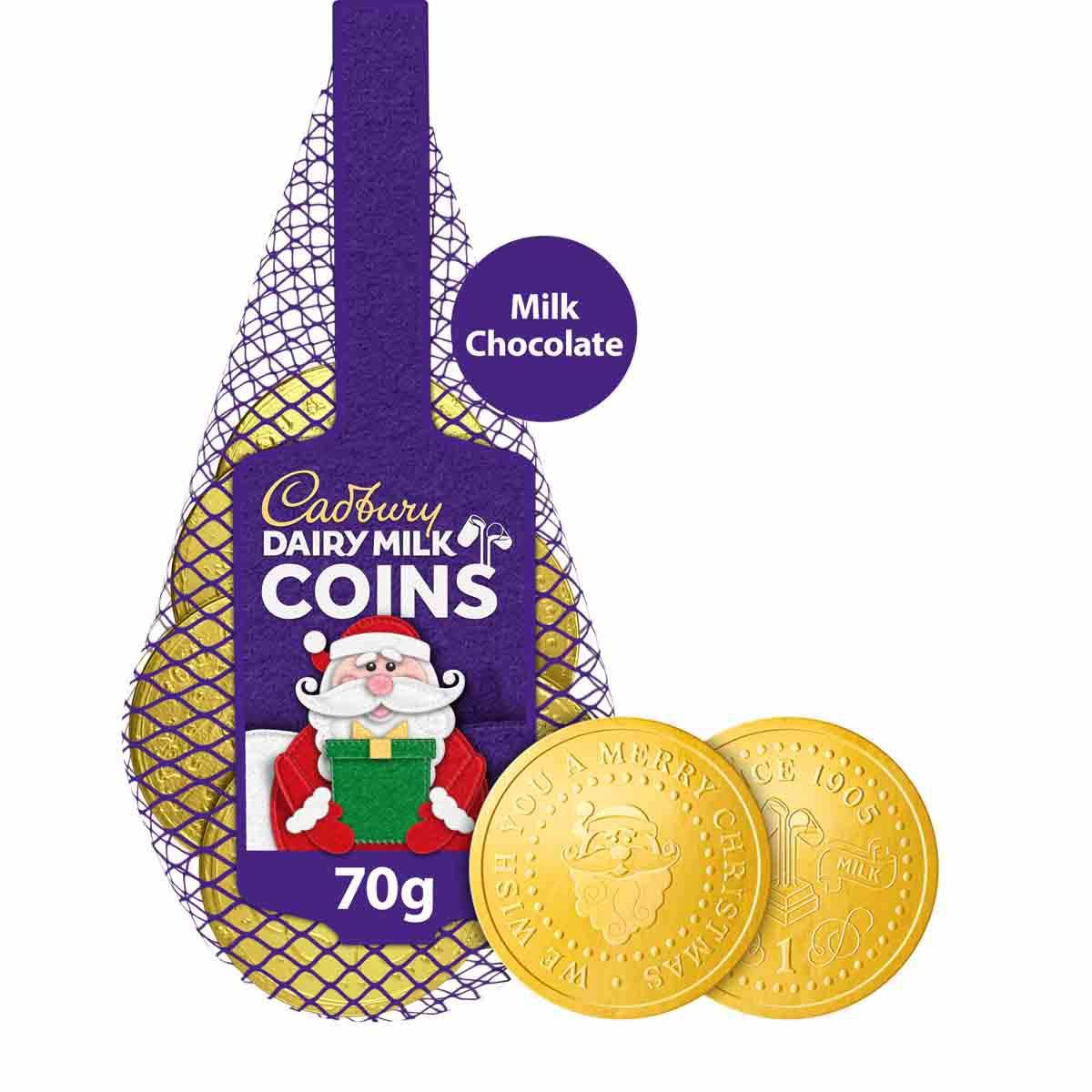 Cadbury Dairy Milk Coins 70g