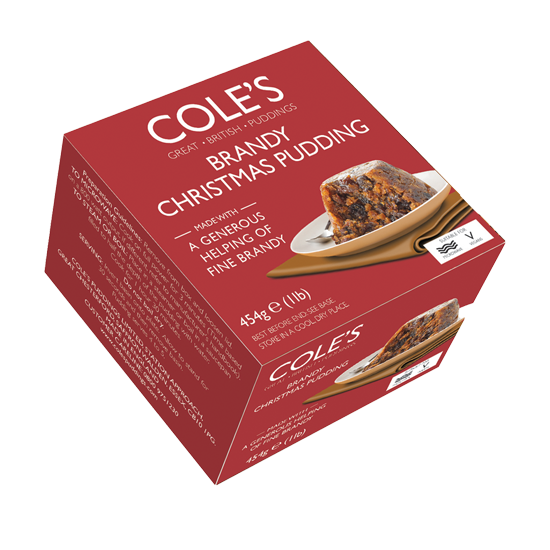 Coles Brandy Christmas Pudding 112g