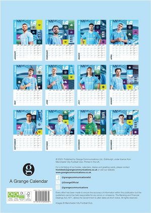 Manchester City 2024 Calendar