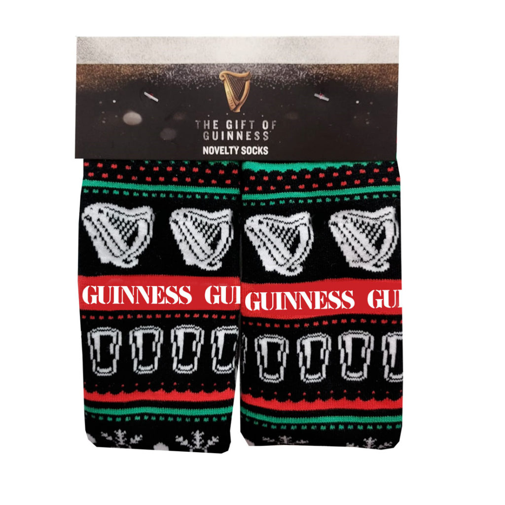 GUINNESS – Christmas Pint Socks one size