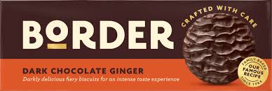 Border Dark Chocolate Ginger 150g
