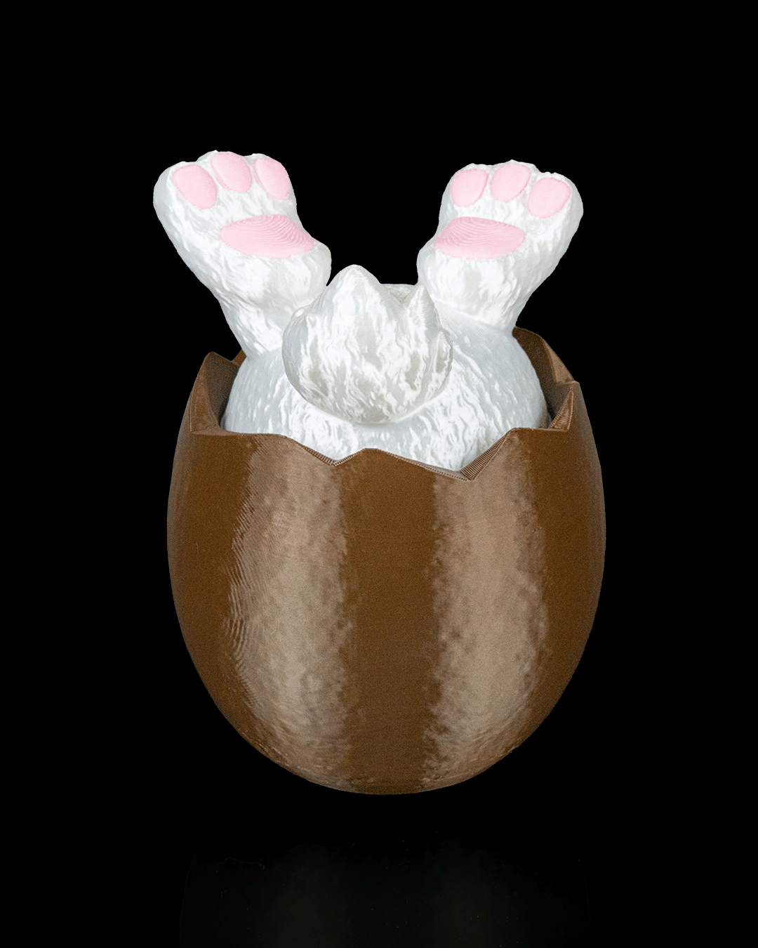 Easter Egg with Legs 3D