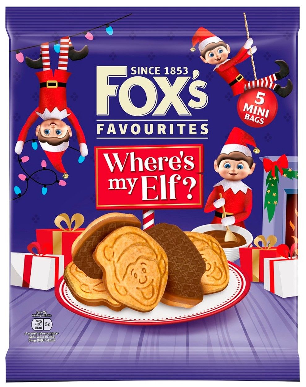 Foxs Wheres My Elfy Selfies 5 pack