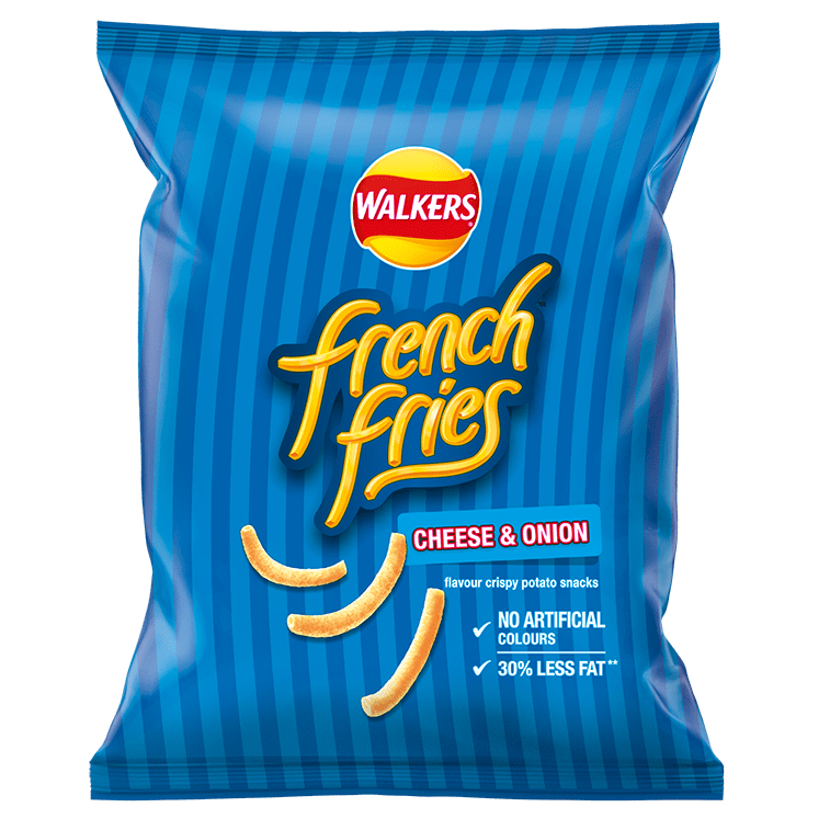 Walker's French Cheese & Onion Crisps 54g