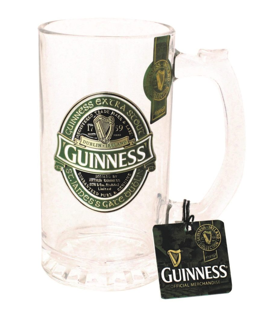 GUINNESS – GREEN IRELAND COLLECTION TANKARD WITH BADGE