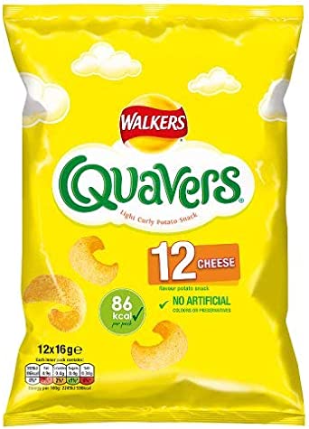 Walkers Quavers Cheese 12 Pack