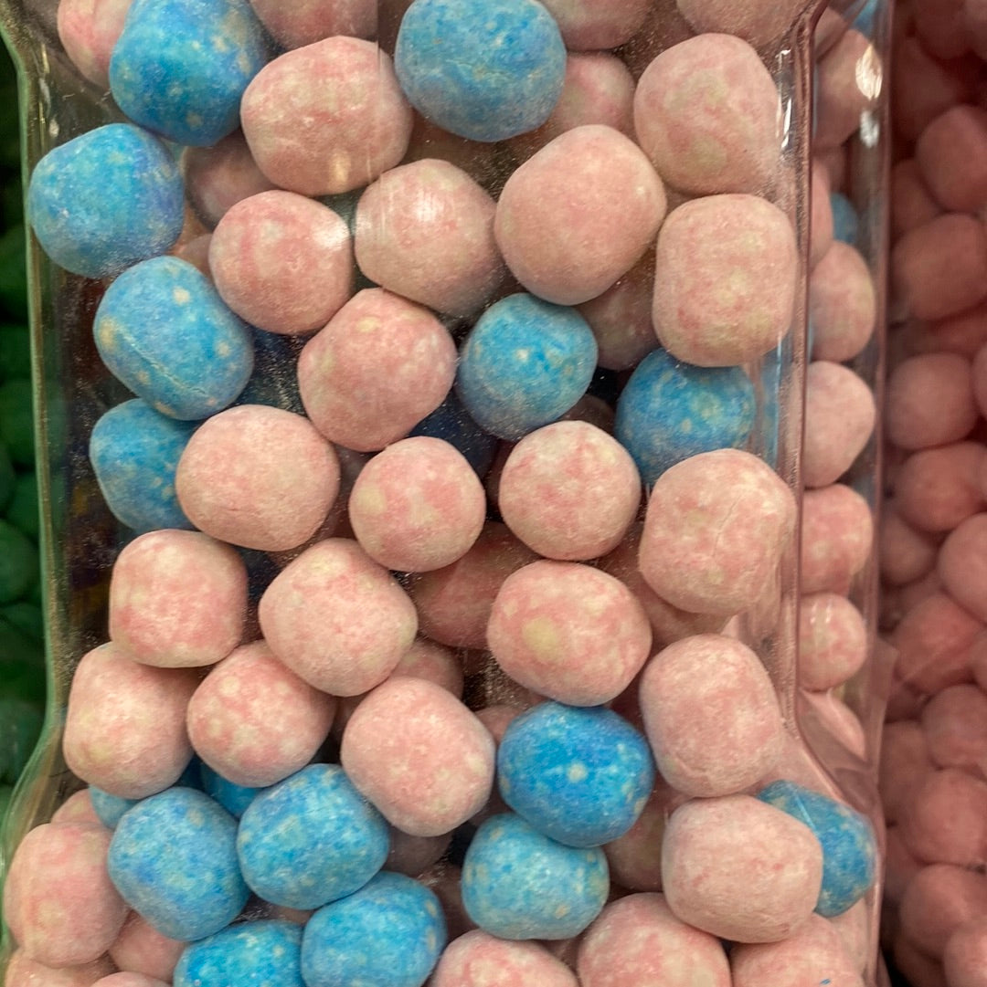 Kingsway bubble-gum Bon Bons per 150g with Glass jar