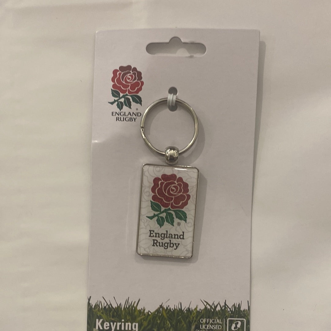 England Rugby Crest Keychain