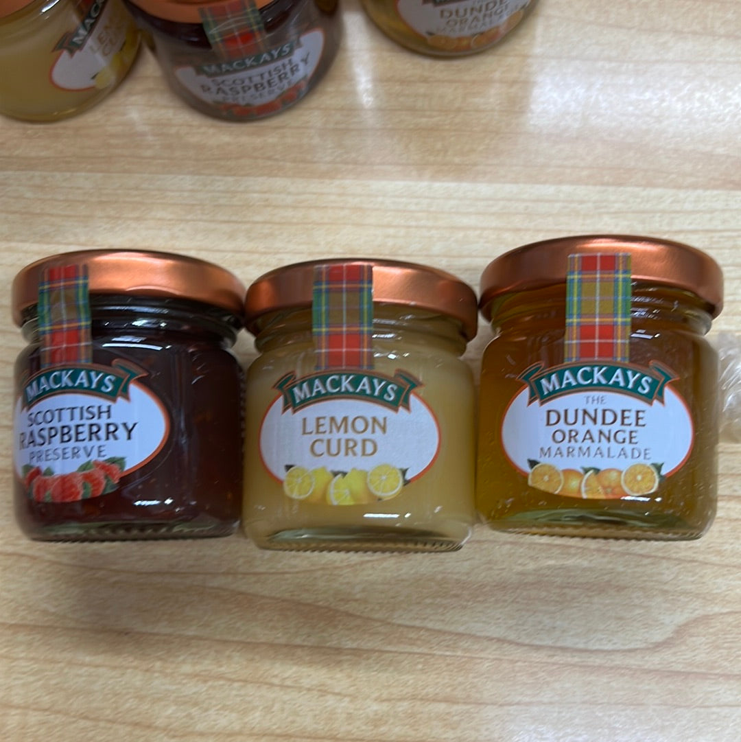Mackays Classic  small jars 42g assorted