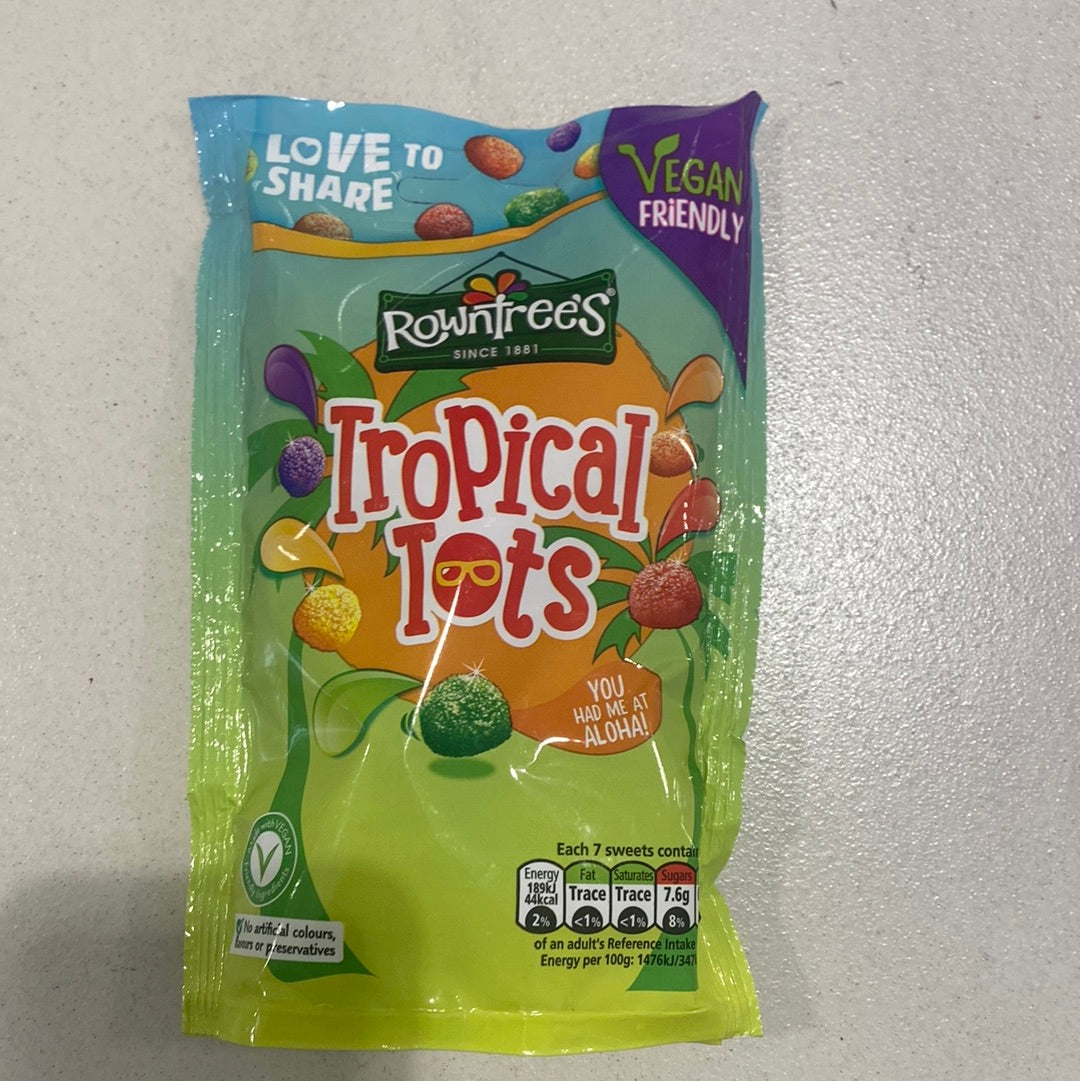 Rowntree Tropical tots 140g