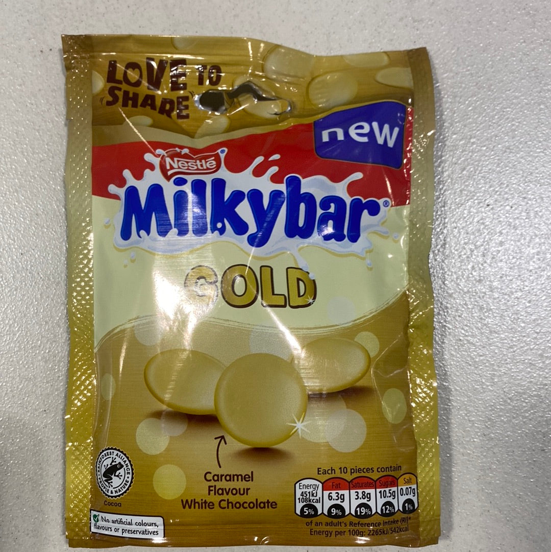 Nestle milkybar buttons Gold pouch 86g