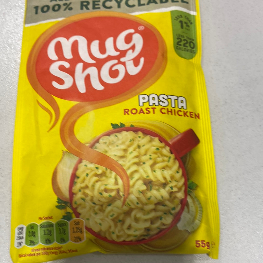 Mug Shot Pasta Roast Chicken 55g