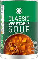 Coop Soup Classic Vegetable 400g