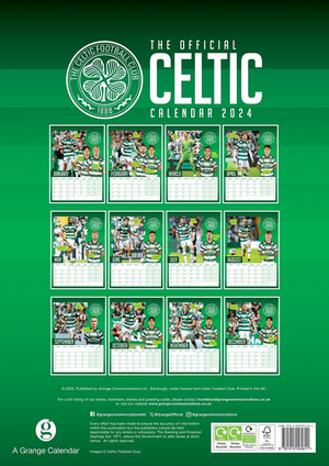 Celtic 2024 Calendar