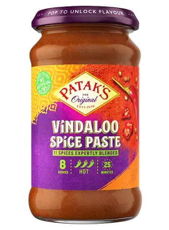 Pataks Vindaloo Spice Paste 283g
