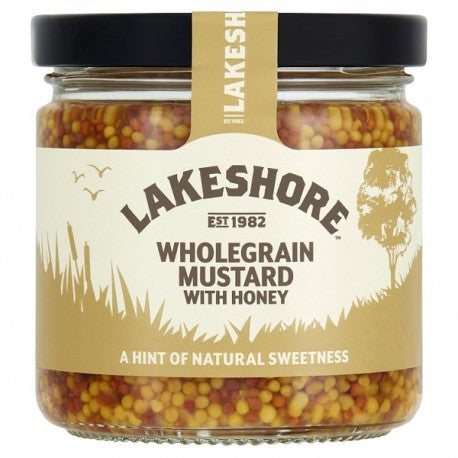 Lakeshore Wholegrain Mustard with honey