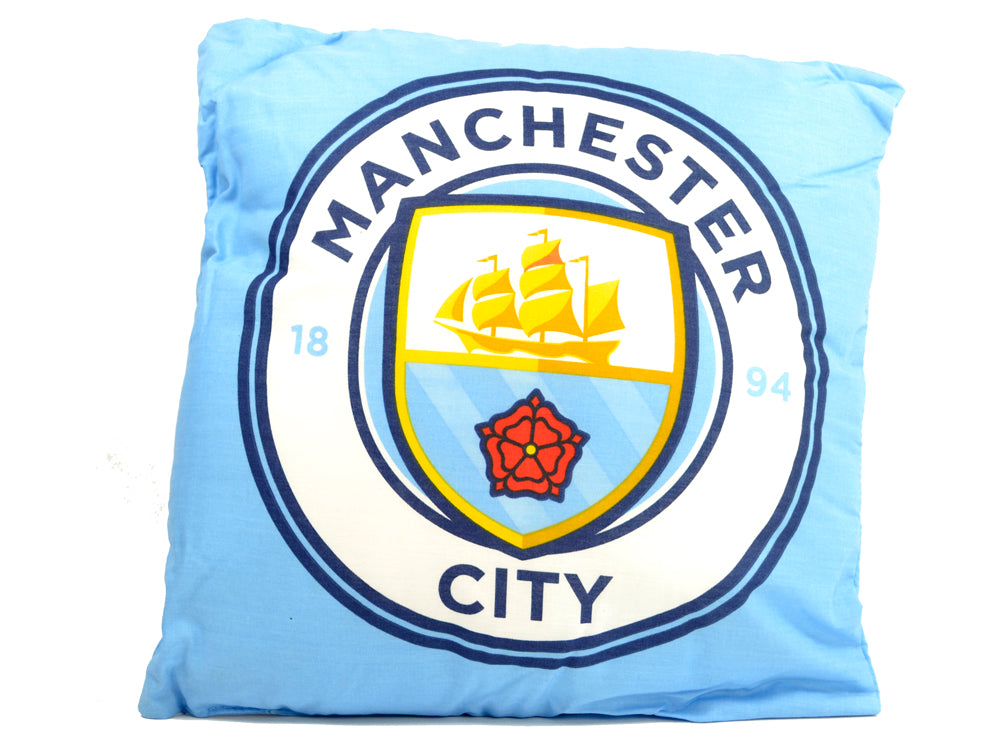 Man City Crest DESIGN Cushion 40x40 cm