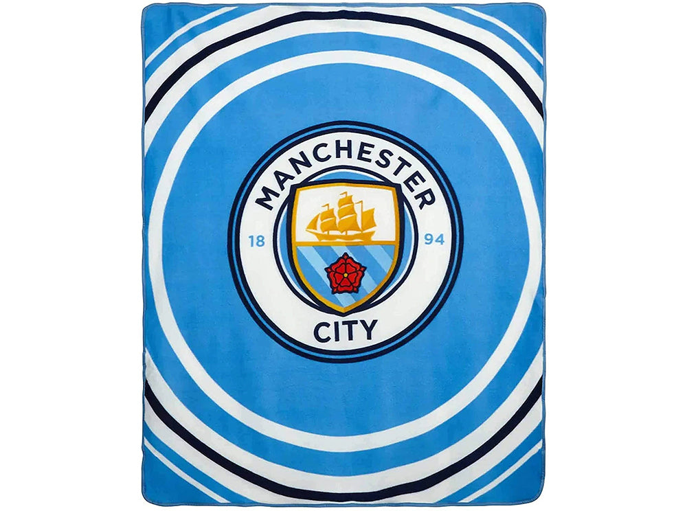 Man City FLEECE BLANKET PULSE DESIGN