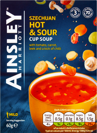 Ainsley  Szechuan Cup Soup