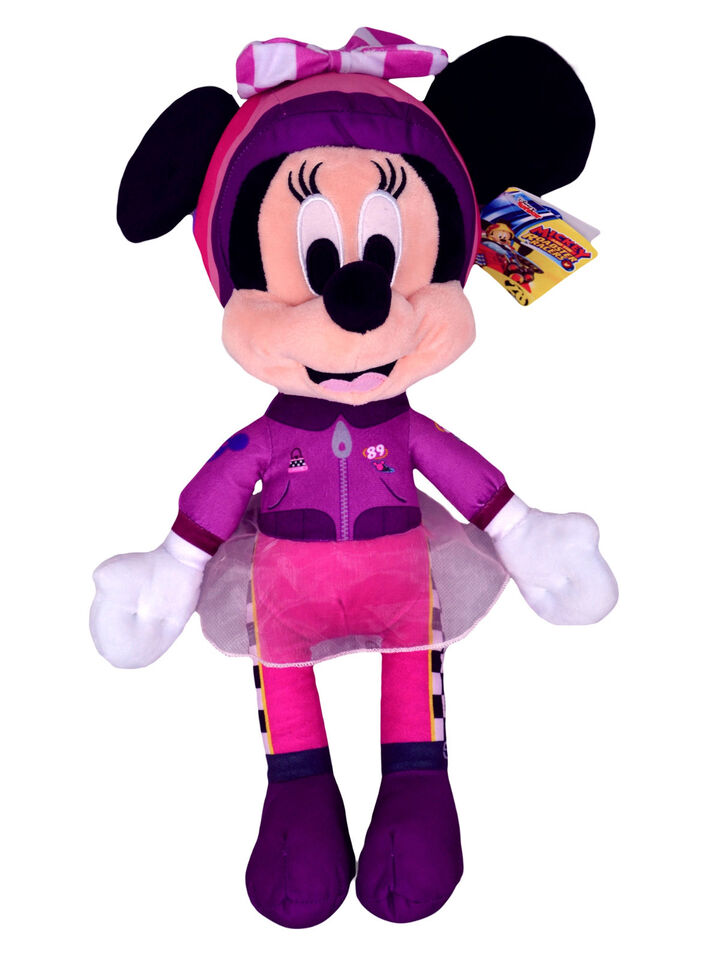 Disney Mickey and The Roadster Racers 12 inch Plush Soft Toys Minnie