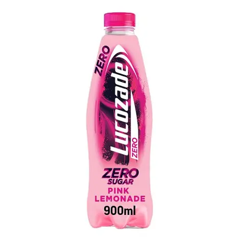 Lucozade Pink Lemonade Large Bottle 900ml