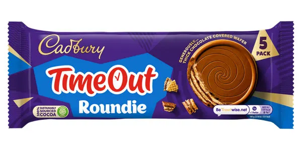 Cadbury Timeout Roundie 5 Pack