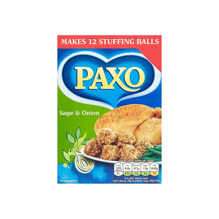 PAXO SAGE & ONION LOW SALT STUFFING 170g