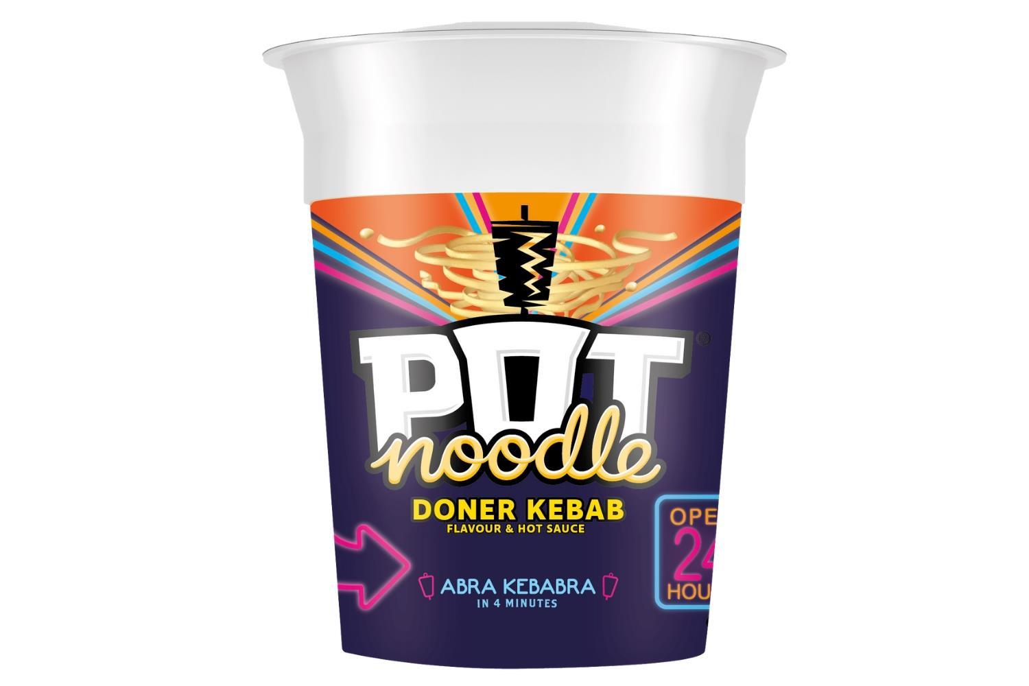 pot noodle doner kebab