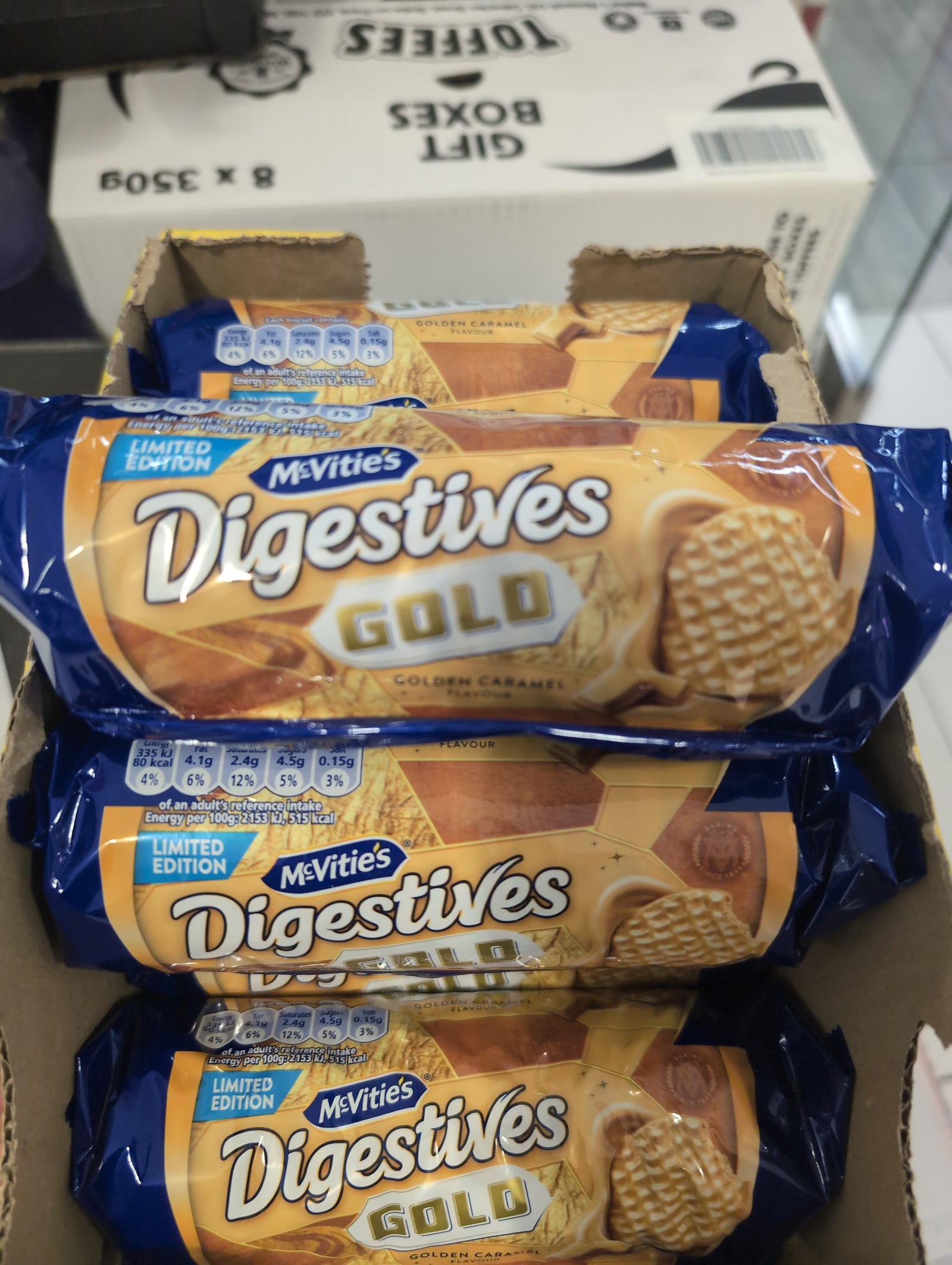 Mcvities VIB Classic Caramel Bliss Biscuits