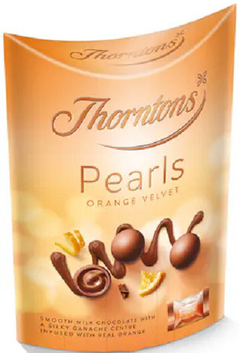 Thorntons Orange Velvet Pearls 167g
