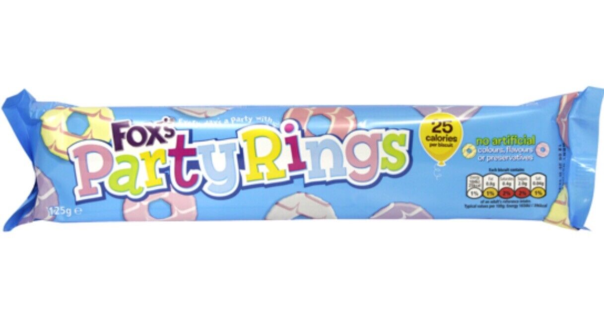 foxs party rings 125g