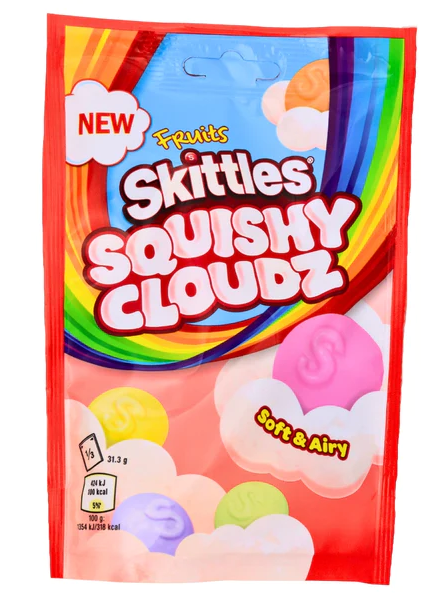 Skittles Fruit Squishy Cloudz 70g