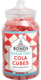 Bonds Sugar Free Cola Cubes per100g